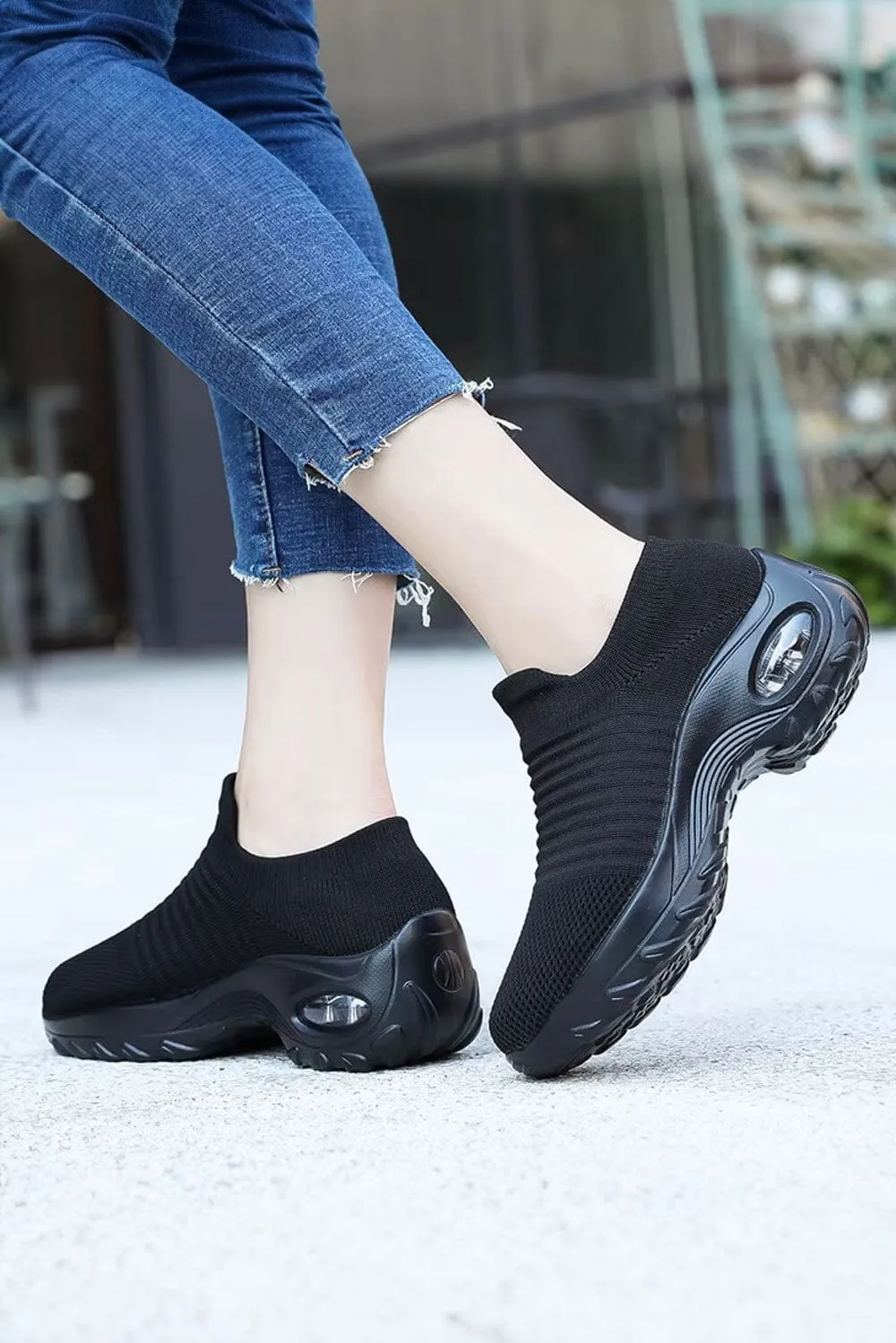 Women's Air Cushion Slip-On Shoes