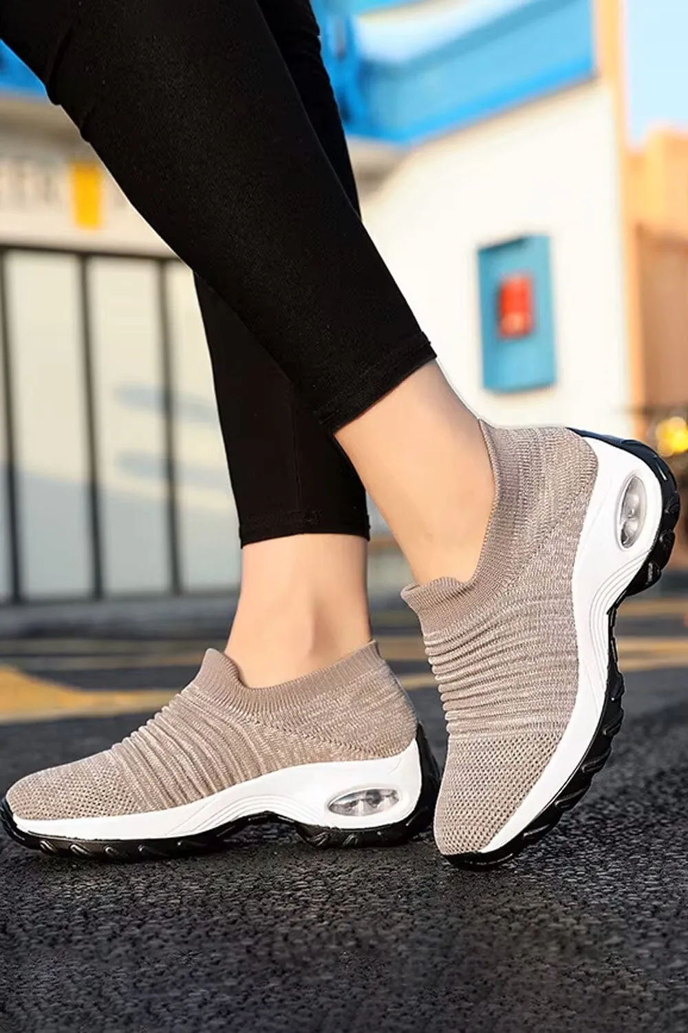 Women's Air Cushion Slip-On Shoes