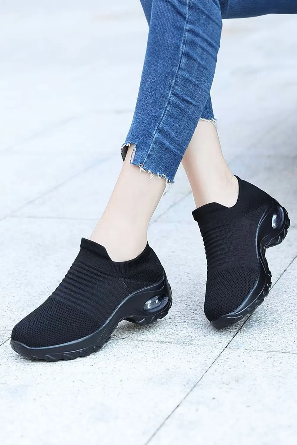 Women's Air Cushion Slip-On Shoes