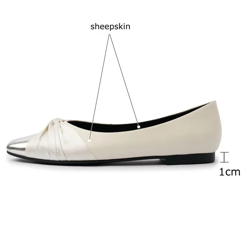 Women's Soft Genuine Leather Slip-on Flat Heel Shoes