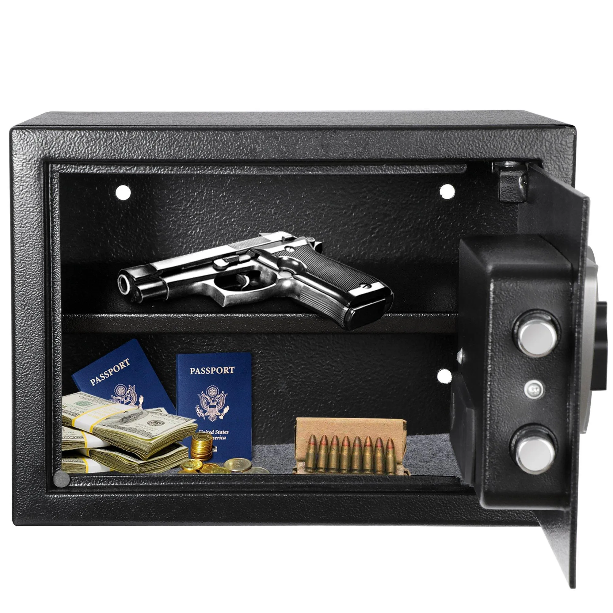 ZENY™ Digital Electronic Lock Gun/Jewelery Storage Security Safe Box